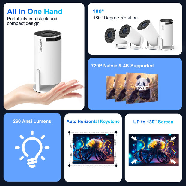 Magcubic 4K Portable Projector