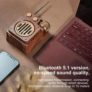 Retro Radio Bluetooth Speaker