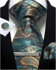 Regal Warrior Silk Tie Set