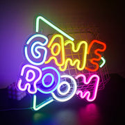 Neon Game Room Signs