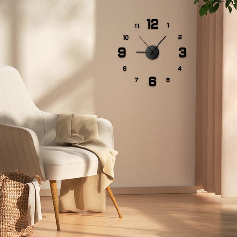 Chrono Frameless Wall Clock