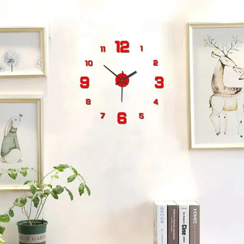 Chrono Frameless Wall Clock