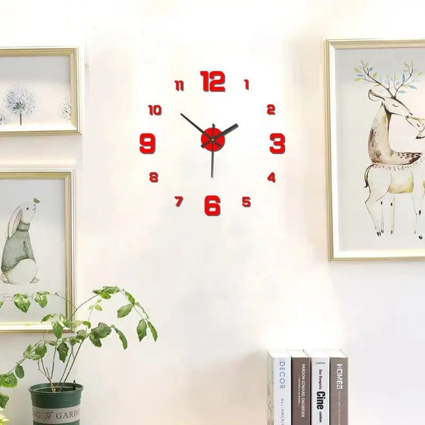 Chrono Frameless Wall Clock