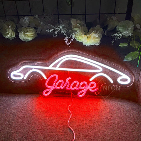 Gearhead Garage Neon Light Sign