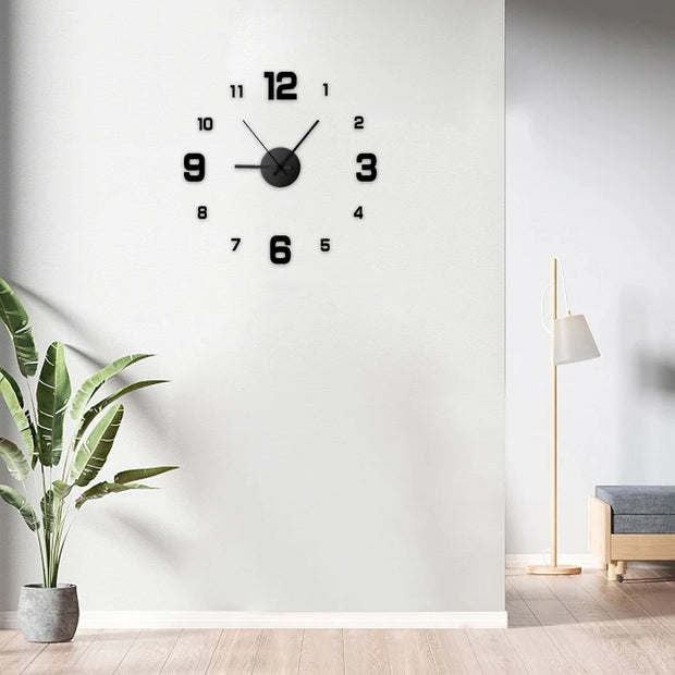 Chrono Frameless Wall Clock