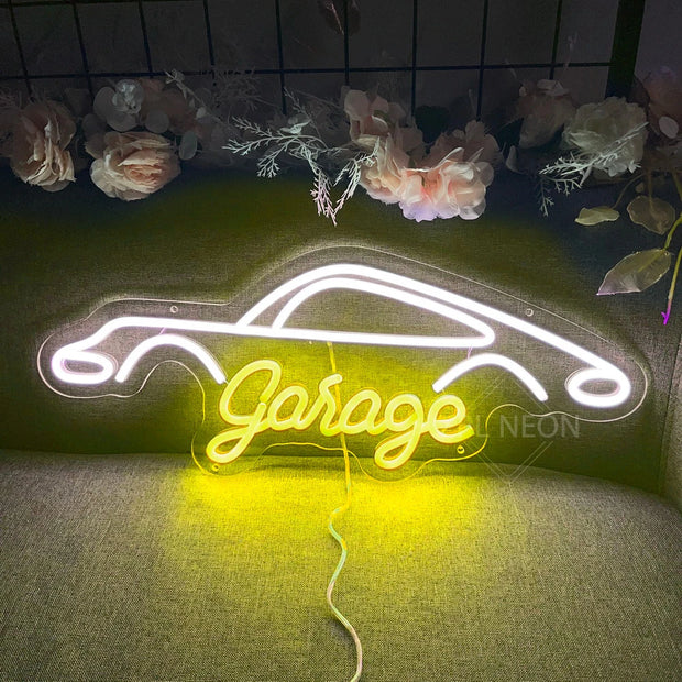 Gearhead Garage Neon Light Sign