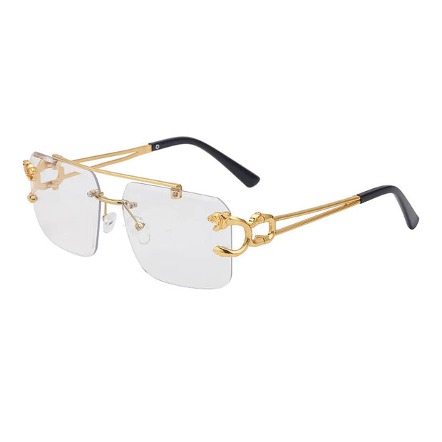 Rimless Gradient Sunglasses