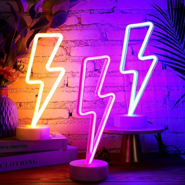 ThunderStrike Neon Night Light