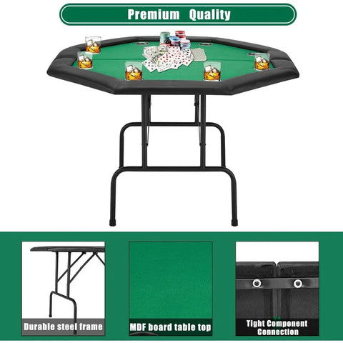 VALOR FOLDING POKER TABLE