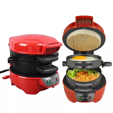 GourmetPro Electric Sandwich Maker