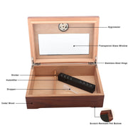 Cigarette Humidor Wood Case