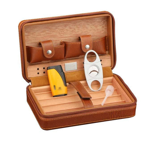 Portable Cigar Box Set